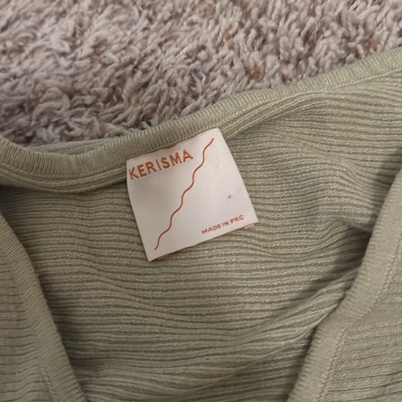 Kerisma Light Green Sweater Size Large - Picture 2 of 2